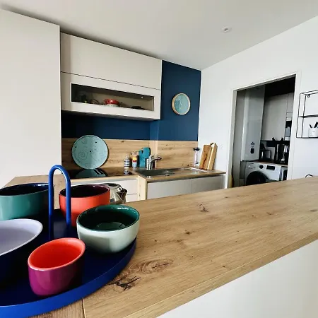 Appartement Renove A Neuf Avec Vue Imprenable Sur La Baie Des Sables D Olonne 6 Pers Les Sables-dʼOlonne Exterior foto